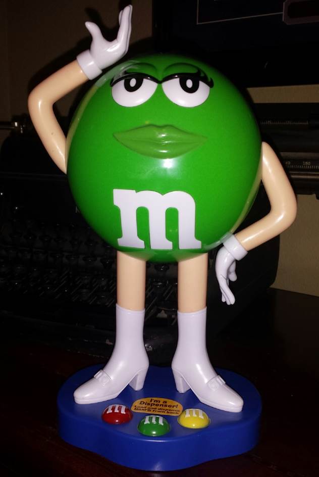 M&M lady